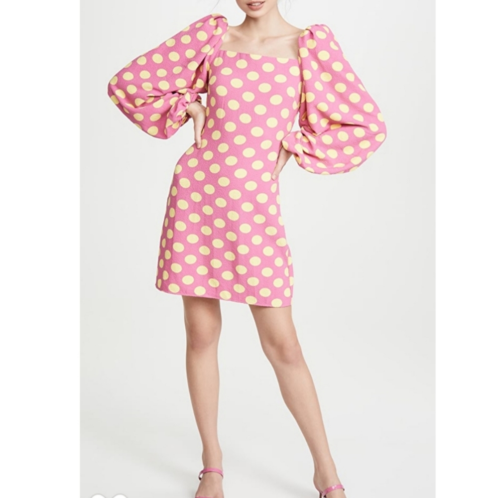 Stine Goya Will Polka Dot Mini Dress
